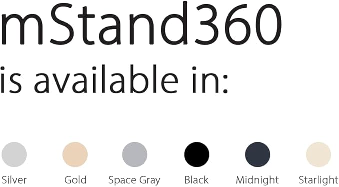 Rain Design 10076 mStand360 Laptop Stand (Black)