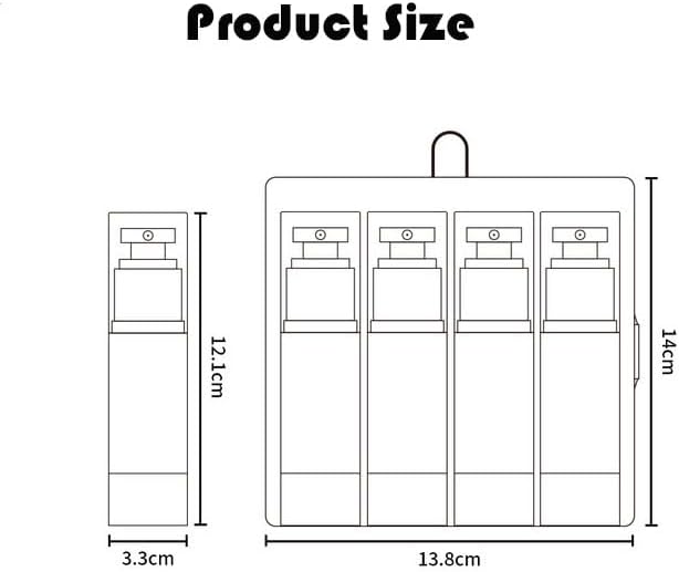 3Pcs 1oz/30ml Airless Lotion Pump Bottles with 1 Fine Mist Tiny Spray Bottle Leak Proof Travel Kit Cosmetic Containers Travel Size Toiletries Bottles for Lotion Toner Gel Foundation