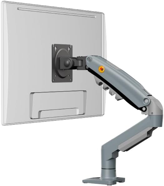 Monitor Mount,Fits 17-30" or Bigger Computer Monitors(Within 19.8lbs), Adjustable Stand with Tilt Rotation Swivel Function, Desk Mount F80 Series (Lake Blue)