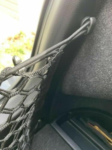 Rear Trunk Organizer Cargo Net for Mazda 6 2014-2021– Envelope Style Cargo Net for Sedan - Premium Mesh Elastic Car Trunk Organizer Vehicle Carrier Storage - Compatible with MAZDA6