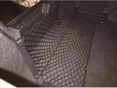 Trunk Organizer Cargo Net for Acura TL 1999–2008 – (2in1) Envelope/Floor Style Cargo Net for Sedan–Premium Mesh Elastic Car Trunk Organizer Vehicle Carrier Storage – Compatible with Acura TL