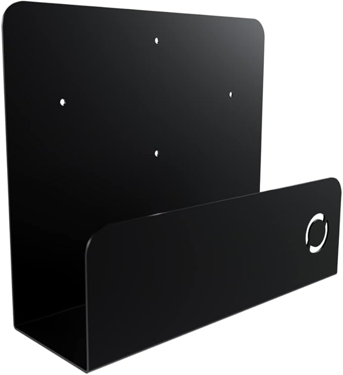 PC Wall Mount 142 | 10H x 4W x 12.5D| Wall Mount for PC | Steel Mount for PC | Oeveo | Made in America