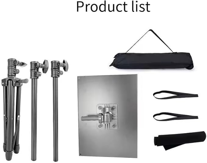 SKYMART Laptop Stand Tripod ??Adjustable Laptop Holder with Phone Mount | Heavy- Duty Alloy Tripod Stand with Tray | Height Adjustable 0.65??.6m | Portable, Foldable, 15kg Load Capacity | Black