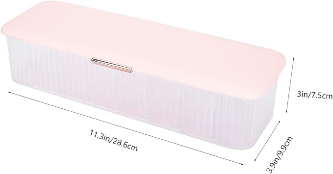 Cord Storage Box Charging Cable Organizer 11.22X3.93X2.55In Waterproof Cable Management Box with Multi-Grid Design for Home and Office Electronics