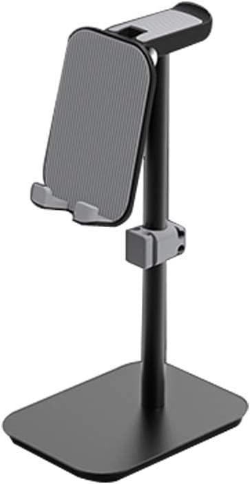 Upgraded Height Tablet/Phone Stand, Aluminum Alloy Holder Compatible with Kindle,e Book Reader Within 11 inch, Desktop Headphone Holder Cradle Dock(Black)