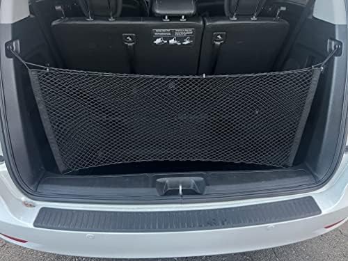 Envelope Style Automotive Elastic Trunk Cargo Net for Honda Odyssey 2018-2025 - Premium Trunk Organizer and Storage - Luggage Net for Minivan - Best Car Organizer for Honda Odyssey