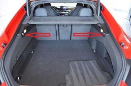 Envelope Style Automotive Elastic Trunk Mesh Cargo Net for Audi A7 S7 RS7 2012-2025 - Premium Trunk Organizers and Storage - Luggage Net for Sedan - Best Car Organizer for Audi A 7 S 7 RS 7