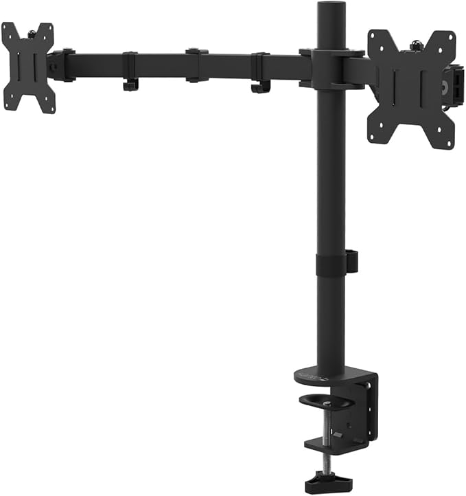 Kanto DML2000 Height Adjustable Desktop ARM Dual Monitor Stand