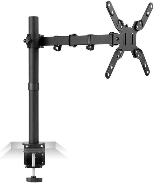 Mount-It! MI-708 Large Single Monitor Desk Mount Black