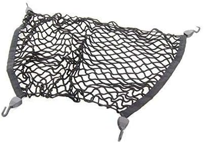 Rear Trunk Organizer Cargo Net for Honda Civic 2017-2023 - Floor Style Cargo Net for Hatchback-Premium Mesh Elastic Car Trunk Organizer Vehicle Carrier Storage - Compatible with Civic
