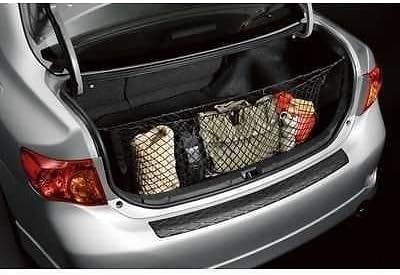 Envelope Style Automotive Elastic Trunk Mesh Cargo Net for Toyota Corolla 2000-2025- Premium Trunk Organizer and Storage - Luggage Net for Sedan