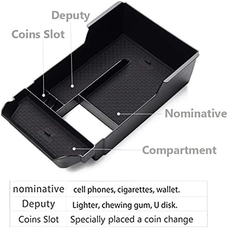 TTCR-II for Mazda CX-30 Center Console Organizer Tray 2020-2025 2026, Center Armrest Glove Storage Box Compatible with 2020-2025 Mazda CX-30 Console Organizer