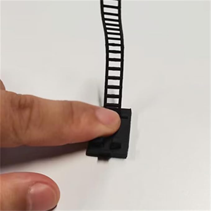 25 Pieces Desk Wire Organizer Cable Ties Zip Ties Adhesive Cord Clips Cable Management Cord Keeper Desk Wire Management