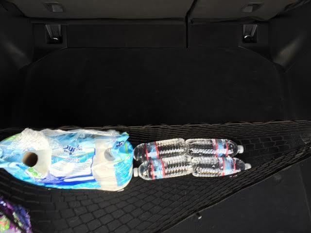 Rear Trunk Organizer Cargo Net for Honda CR-V 2012-2016 – Envelope Style Cargo Net for SUV - Premium Mesh Elastic Car Trunk Organizer Vehicle Carrier Storage-Compatible with CR-V