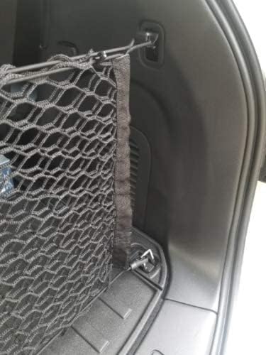 Trunk Organizer Cargo Net for Nissan Pathfinder 2013-2023–Envelope Style Cargo Net for SUV-Premium Mesh Car Trunk Organizer Vehicle Carrier Storage–Compatible with Nissan Pathfinder