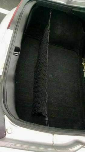 Rear Trunk Organizer Cargo Net for Acura RSX 2002–2006 – Envelope Style Cargo Net for Coupe–Premium Mesh Elastic Car Trunk Organizer Vehicle Carrier Storage – Compatible with Acura RSX