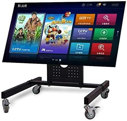 Rolling TV Mount Stand Trolley 32-65inch Plasma Screen LED LCD Monitor Low Height Stand Cart D750