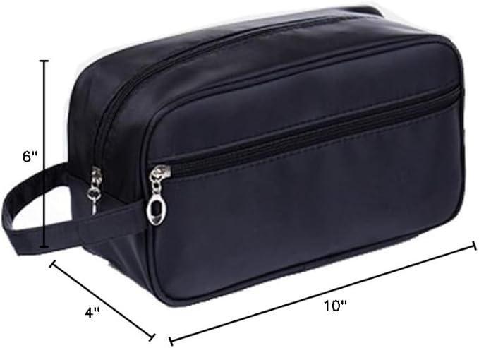 Tumecos Toiletry Dopp Kit Travel Electronics Organizer Shaving Accessories Bag
