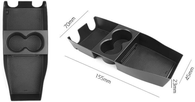 SXCY for 2025 2026 Hyundai Ioniq 5 Under Console Organizer [Not for Ioniq 5 N] for 2025 2026 Hyundai Ioniq 5 Accessories 2025 2026 Ioniq 5 Under Console Lower Organizer Tray 2026 Ioniq 5 Accessories