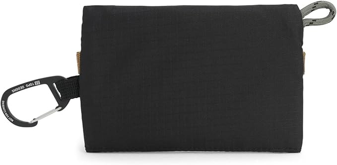 Topo Designs Accessory Bags, Travel Organizer Accessories for Smaller Items, Durable Storage Pouch, 3 Sizes, Fully Lined Pack Cloth (Mountain, Black/Neutral)