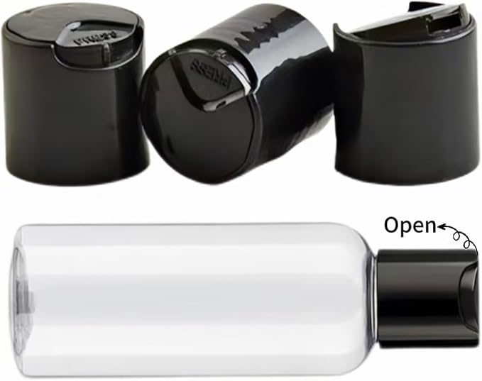 10 PCS Leakproof 3.4 Oz Travel Bottles, Cosmetic Containers, For Toiletries | Lightweight and shatterproof plastic, 1.5 in (deep) x 5 in (high), sticker accessories, Easy to carry for travel
