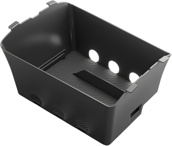 SKTU for 2026 Hyundai Palisade Center Console Organizer for 2026+ Hyundai Palisade Calligraphy Under Center Console Tray Hyundai Palisade 2026 Accessories Lower Console Tray ABS (Calligraphy Only)