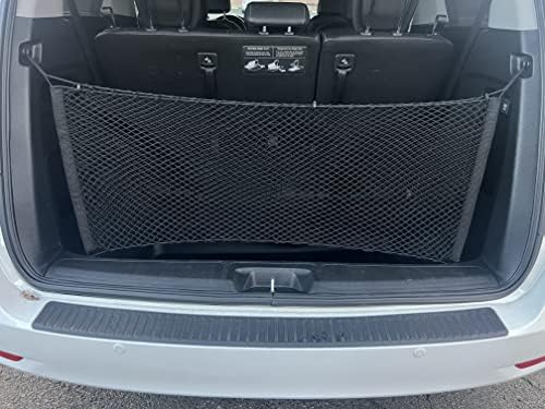 Envelope Style Automotive Elastic Trunk Cargo Net for Honda Odyssey 2018-2025 - Premium Trunk Organizer and Storage - Luggage Net for Minivan - Best Car Organizer for Honda Odyssey