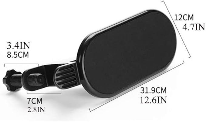 Ergonomic, Adjustable Computer Desk Extender Arm Wrist Rest Support Mouse Pad Desk Computer Armrest Wrist Rest (Black)
