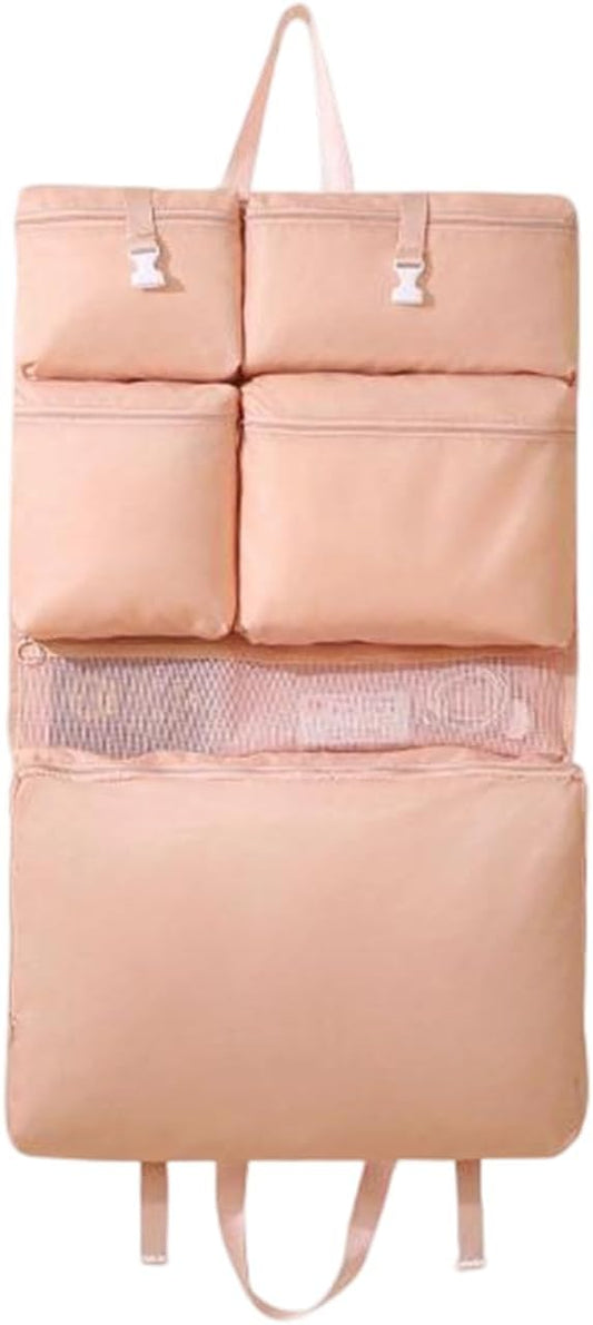 Waterproof Polyester Travel Organizers for Clothes Underwear Storage Ergonomic Luggage Packing Bags with Multiple Compar