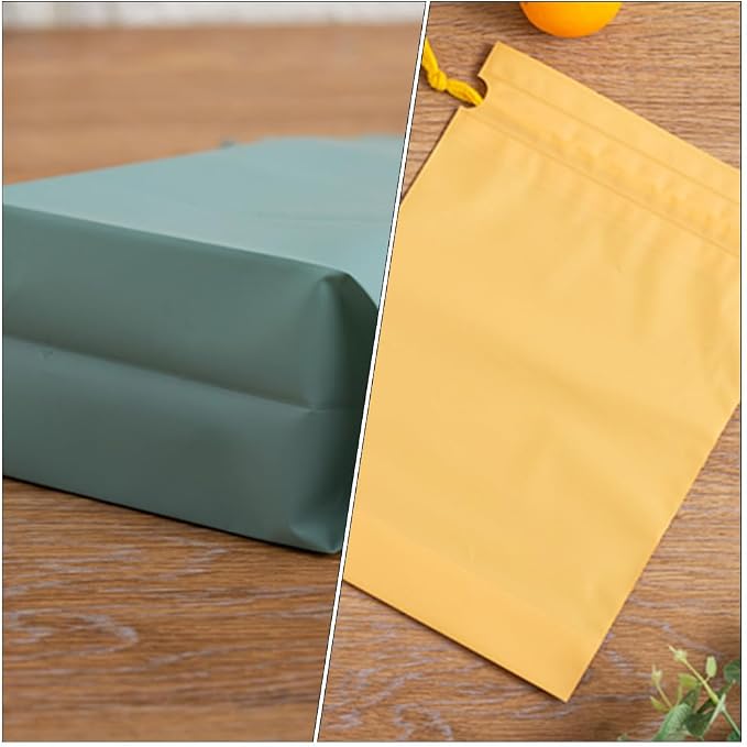 Waterproof Travel Shoe Bags Set of 6 Drawstring Storage Pouches for Shoes Clothes T-Shirts and Accessories 11.61 X 8.07 X 0.11 in Travel Organizer for Luggage Gym Camping Vacation