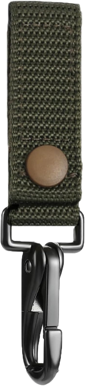Heavy Duty Belt Keeper Clip, Strong Metal Police Key Chain Clip for Law Enforcement Police Belt Accessories