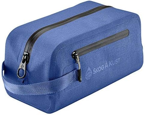 Skog Å Kust DoppSåk Waterproof & Leak-proof Travel Toiletry Bag | Large Blue