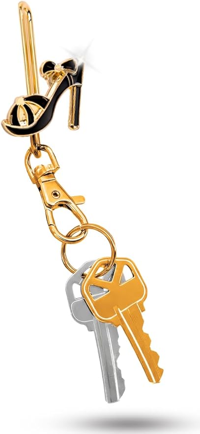 Women’s Bag Charm Key Finder, Car Keychain Hook, Cute Purse Organizer & Tote Bag Accessories, Gifts for Mom - Original
