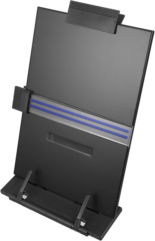 LALAFINA Adjustable Reading Stand Document Holder Page Holders for Reading for Books Magazines