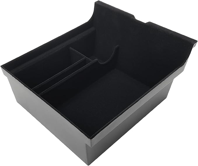JOJOMARK Center Console Organizer Tray fits for Tesla Model 3/Y Accessories 2020 2021 2022 2023（Fit Tesla Model 3/Y cover close by sliding）