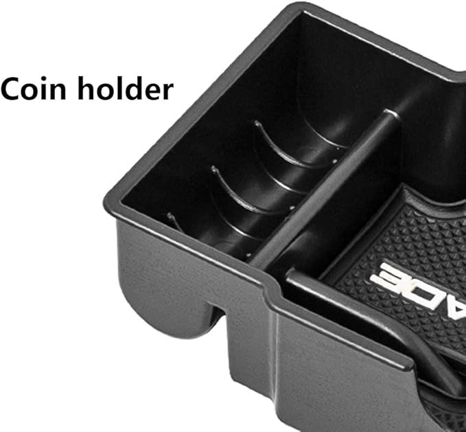 EDBETOS Center Console Organizer Tray Compatible with Renegade Accessories 2015-2019 2020 2021 2022 Armrest Glove Box Secondary Storage (White Trim)