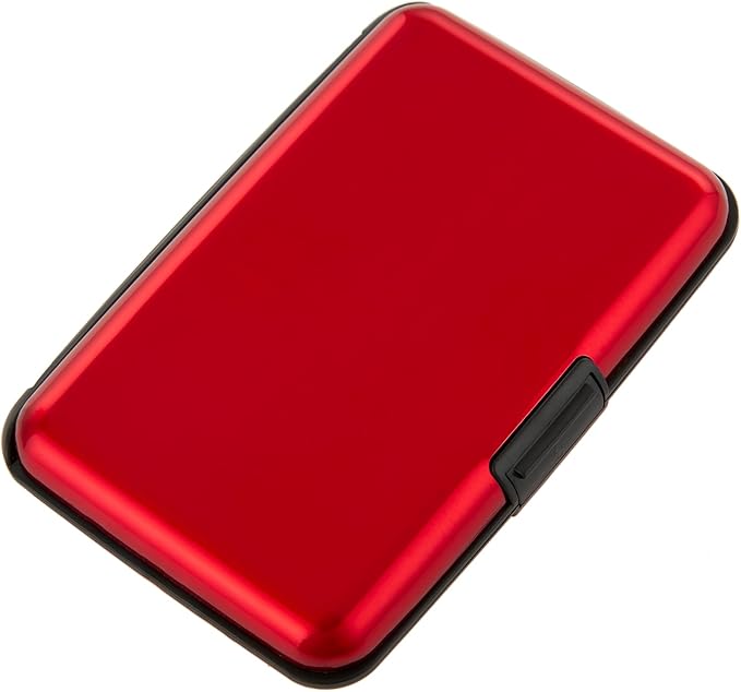 Credit Card Holder Small RFID Blocking Wallet Business Metal Slim Mini Aluminum Hard Case for Women Men
