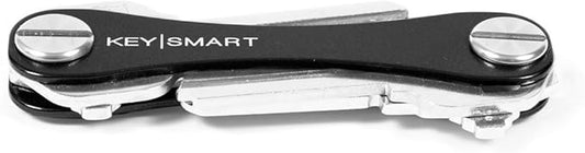 KeySmart Compact Key Holder (2-8 Keys, Black)