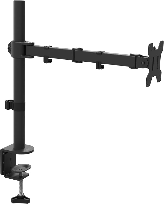 Kanto DML1000 Height Adjustable Desktop ARM Single Monitor Stand