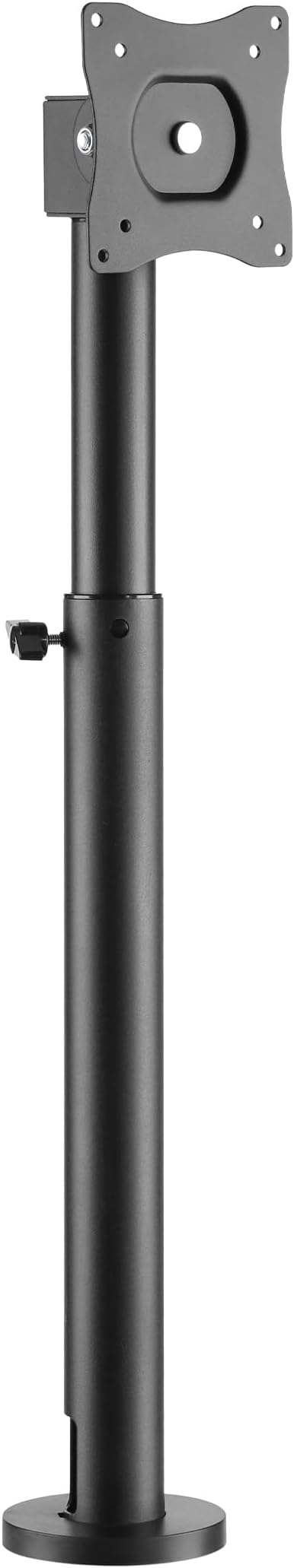 Mount-It! POS Monitor Mount for Retail Checkout & Reception Counters - Extra Tall Height Adjustable Pole with Secure Bolt-Down Base, VESA 75x75 & 100x100 Compatible - Fits 13??2??Monitors, 33 lbs