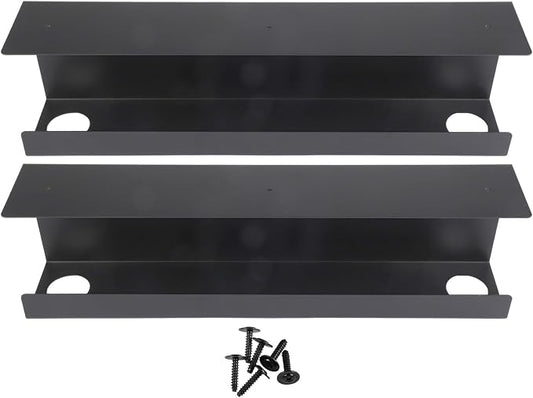 Metal Cable Trays for Efficient Under Desk Wire Management Perfect Addition to Any Home Office Setup (Black)