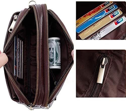 Hebetag Leather Clutch Purse Wallet for Men Organizer Holder Wrist Bag | Organizer, Holder