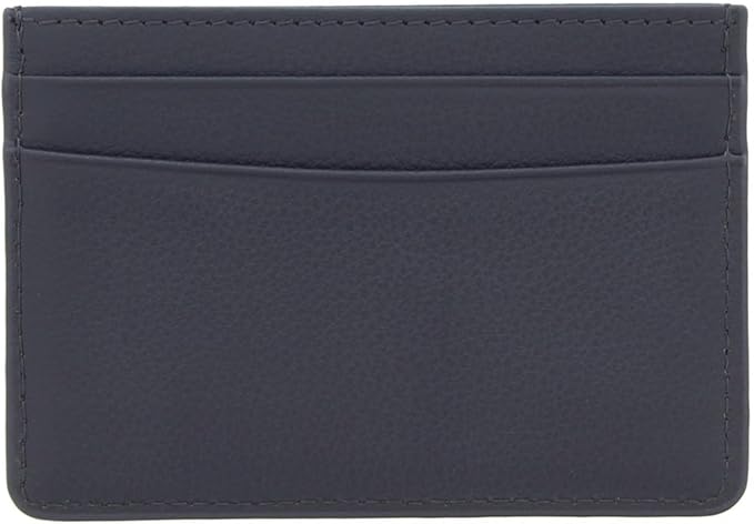 Slim Minimalist Front Pocket RFID Blocking Leather Wallets for Men and Women - Hickory Brown