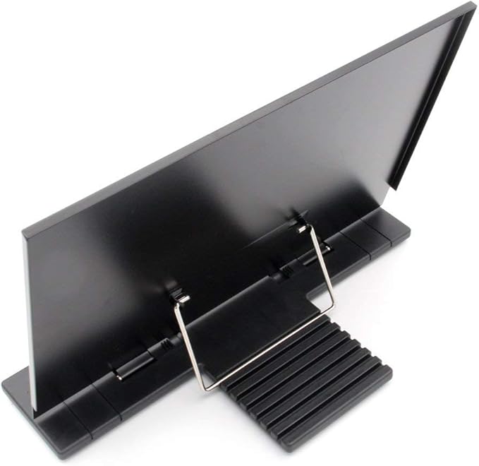 Adjustable Portable Steel Ipad Document Book Stand Frame Reading Desk Holder Office Accessories - Black