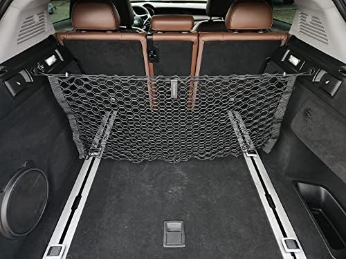 Envelope Style Elastic Trunk Mesh Cargo Net for Alfa Romeo Stelvio 2017-2024 - Premium Trunk Organizers and Storage