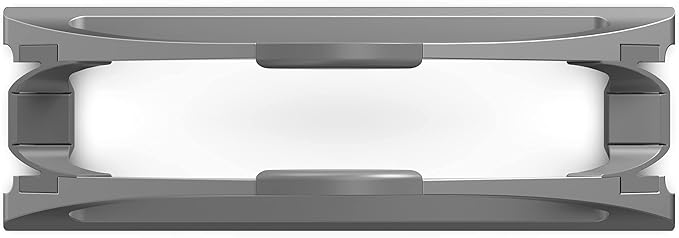 HumanCentric Vertical Laptop Stand for Desks in Space Grey, Upright Adjustable Holder to Dock Apple MacBook Stand, and Other Laptops to Organize Work & Home Office, Automatic Grip