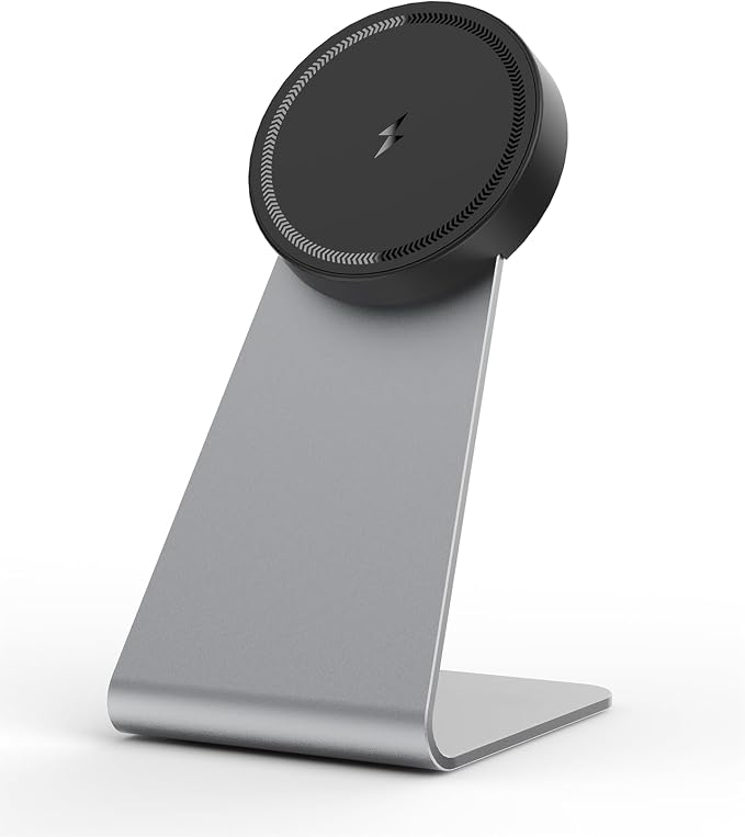 GOWATT Magnetic Charger Stand 25W Fast Charging Wireless Charger Compatible with Apple MagSafe Charger Compatible for Qi2.2 iPhone 17 16 15 14 13 12 Series 1 Pack