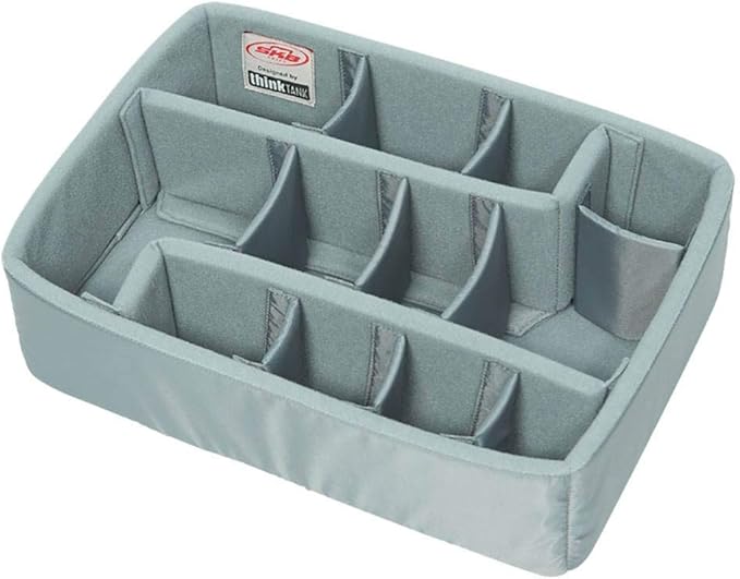 SKB Cases iSeries Storage Organizer iSeries 3i-1510-6 Think Tank Designed Padded Divider Set, Gray (5DV-1510-TT)