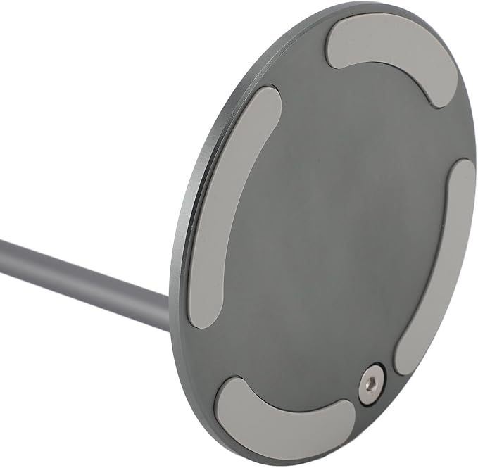 Headphone Stand,Headset Holder,Aluminum Alloy Earphone Stand with Supporting Bar,Solid Base for Most Headphones Size (Silver) (Black) (Grey)