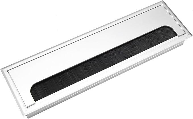 Aluminum Desktop Cable Space Saving Cord Management Solution for Workstation